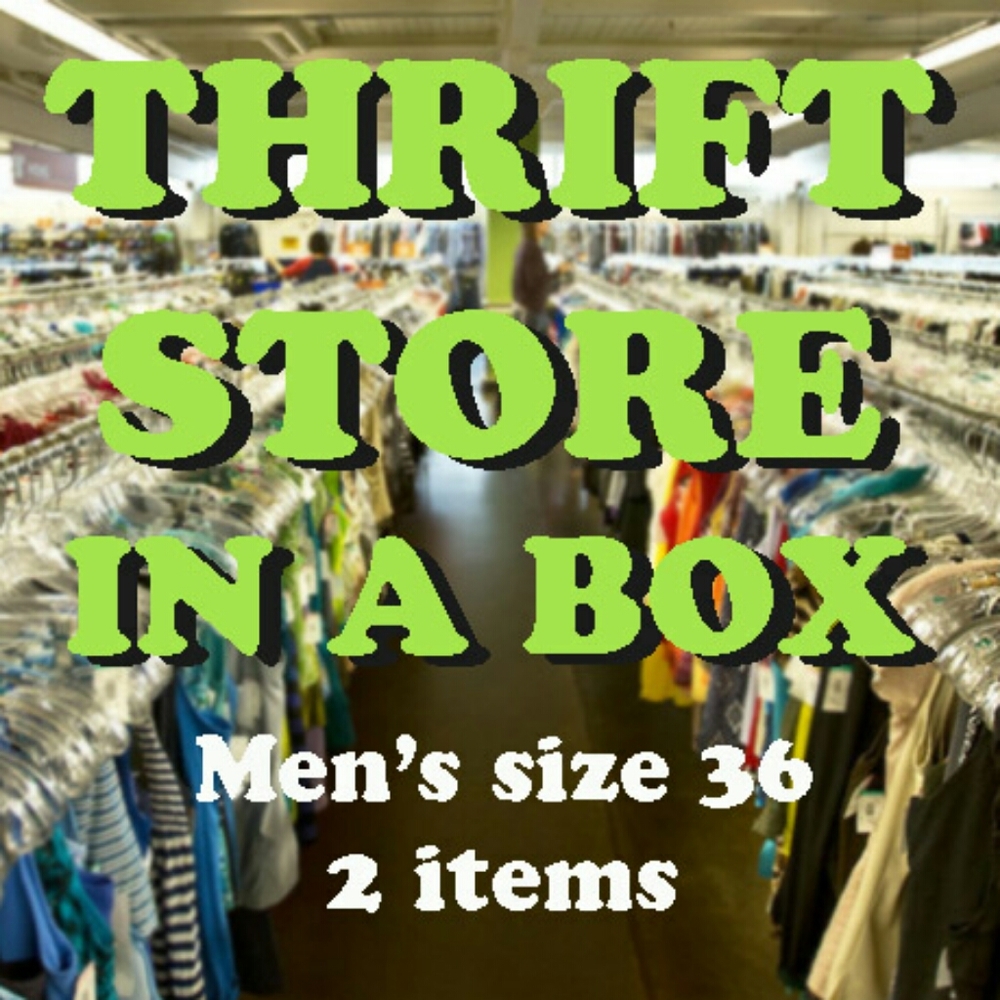 "Thrift Store In A Box" MEN'S PANTS/SHORTS size 36
